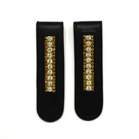 Boot Clips Gold & Crystal