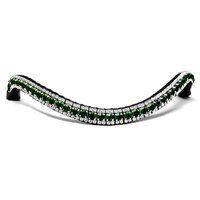 Browband Crystal & Emerald - Subtile 
