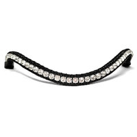 Browband Black & Crystal - Subtile