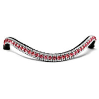 Browband Rhinestone Crystal & Pink - Subtile