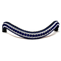 Browband Blue & Crystal