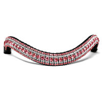 Browband Pink & Crystal 